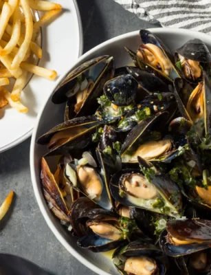 Moules frites recipe