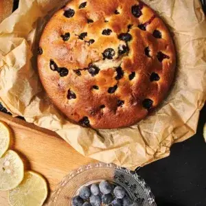 Clafoutis Blueberries recipe