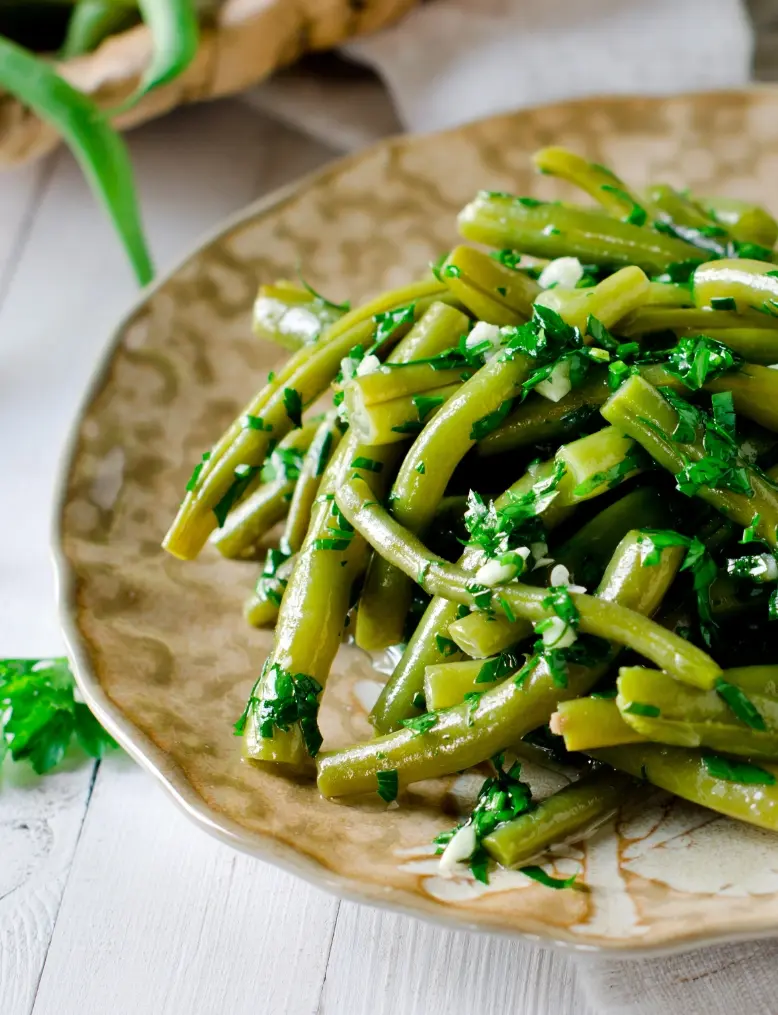 garlic green beans