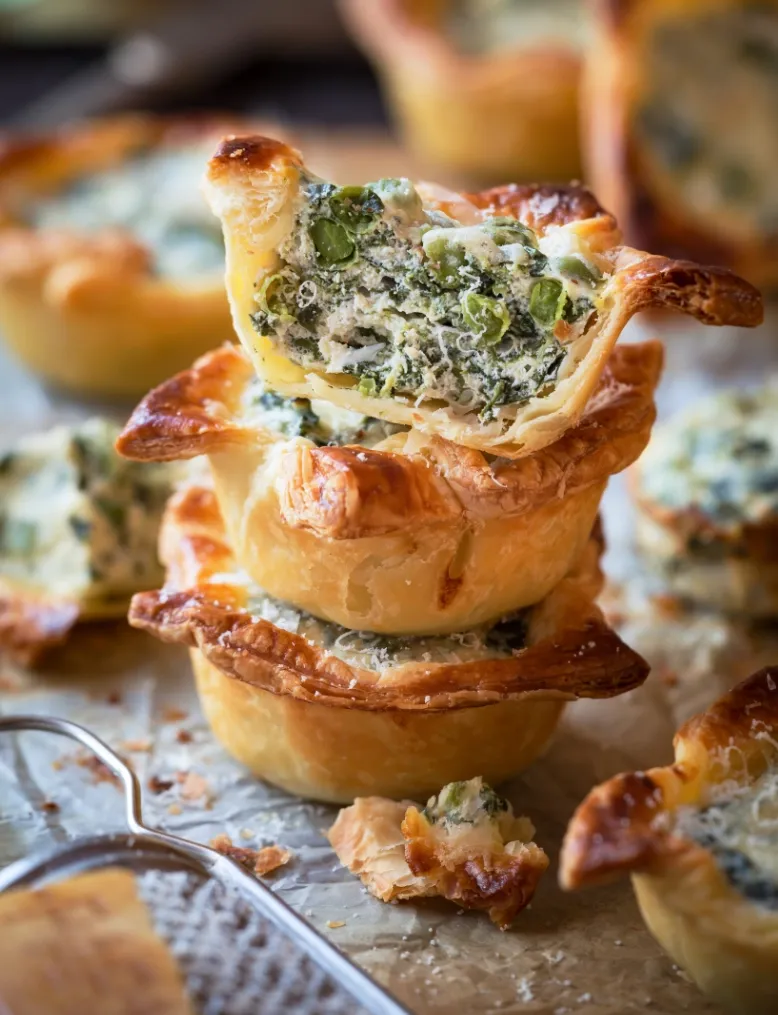 Spinach Ricotta Tarts recipe