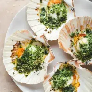 Garlic Butter Scallops recipe