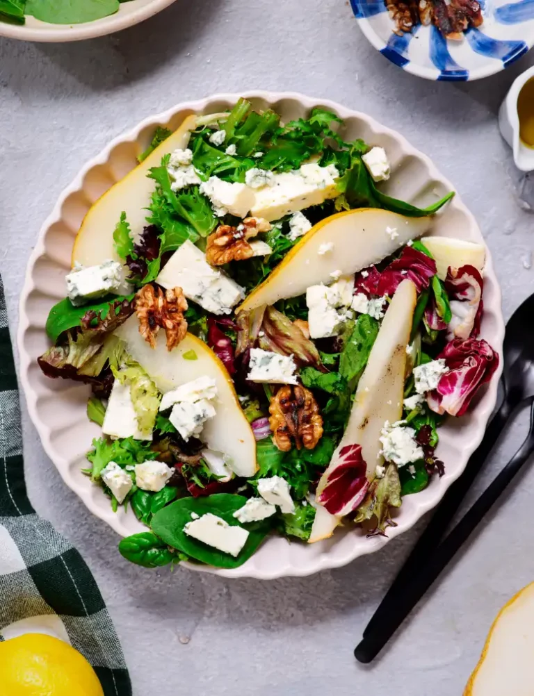 Pear And Blue Cheese Salad recipe