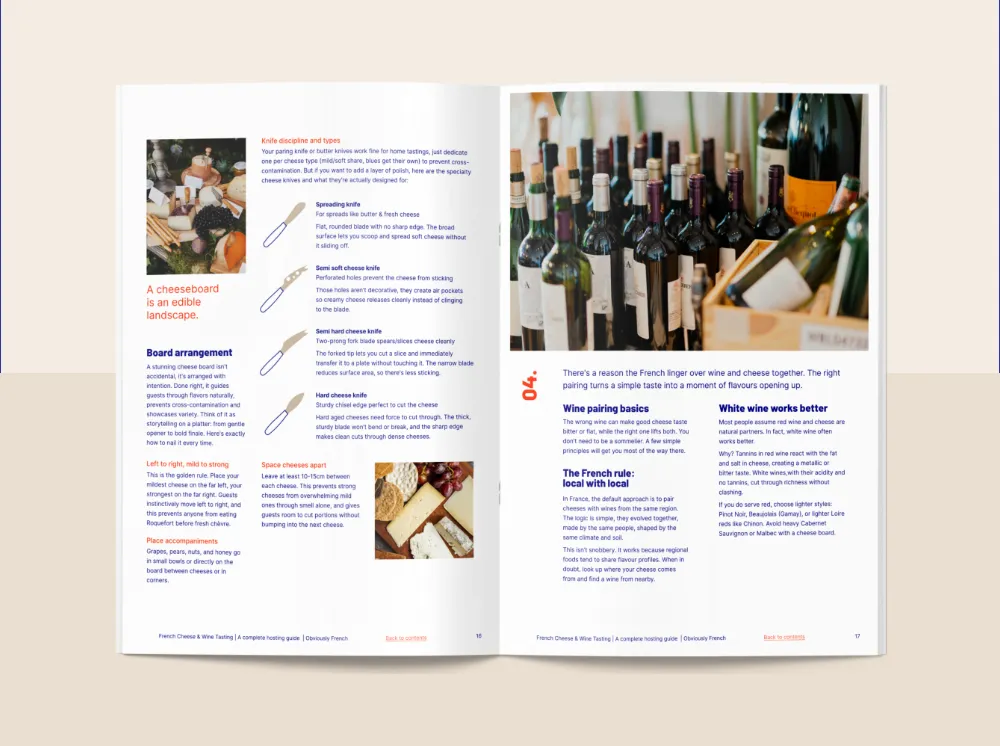 Cheese and Wine Tasting