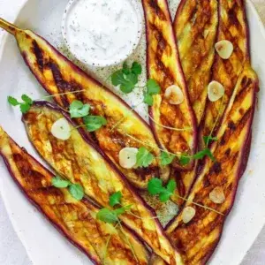 Grilled Aubergines recipe