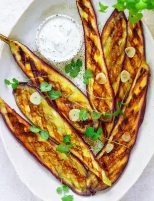 Grilled Aubergines recipe