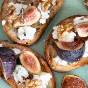 fig and goat cheese recipe
