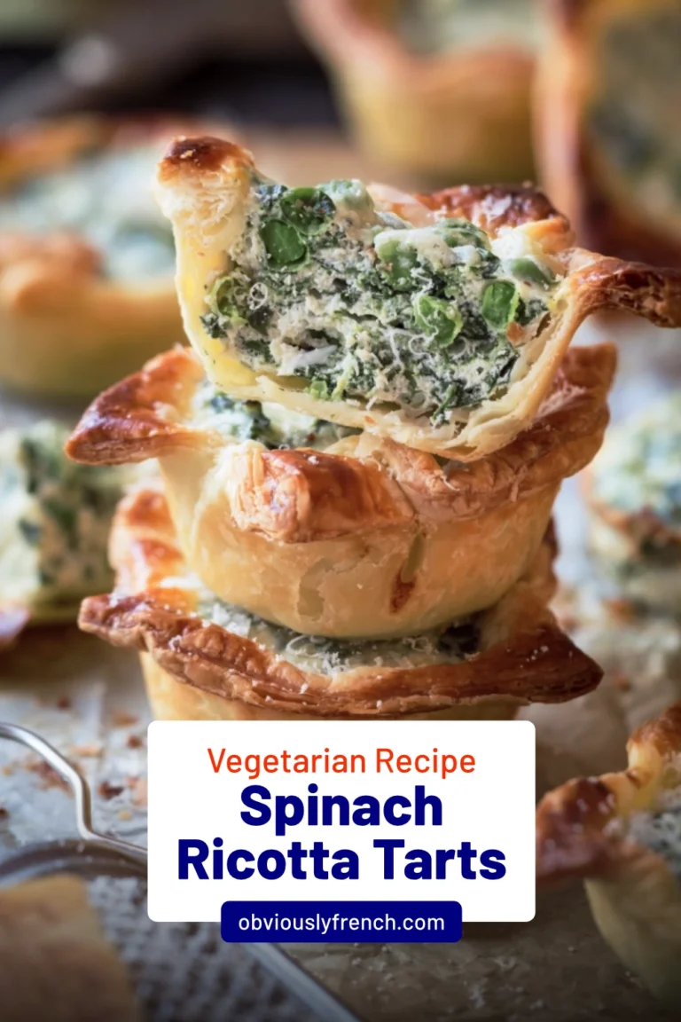 Spinach Ricotta Tarts recipe