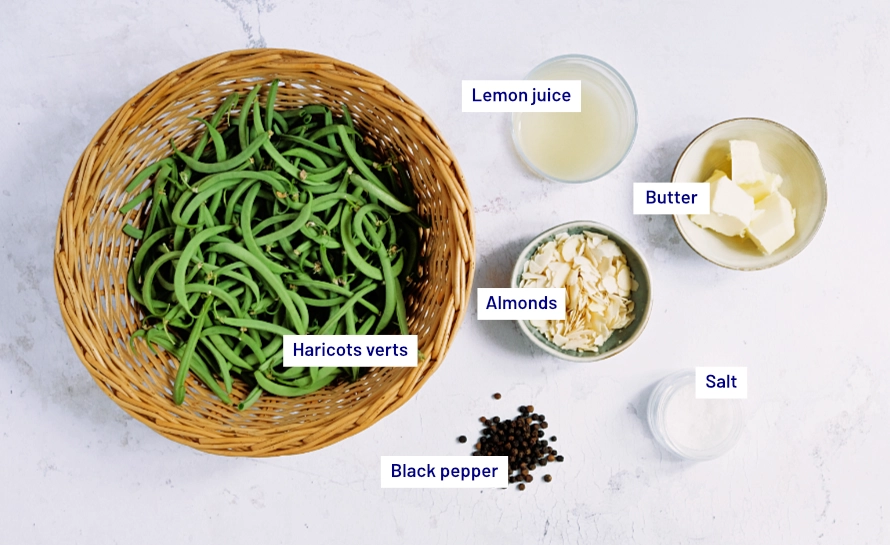green beans almondine ingredients