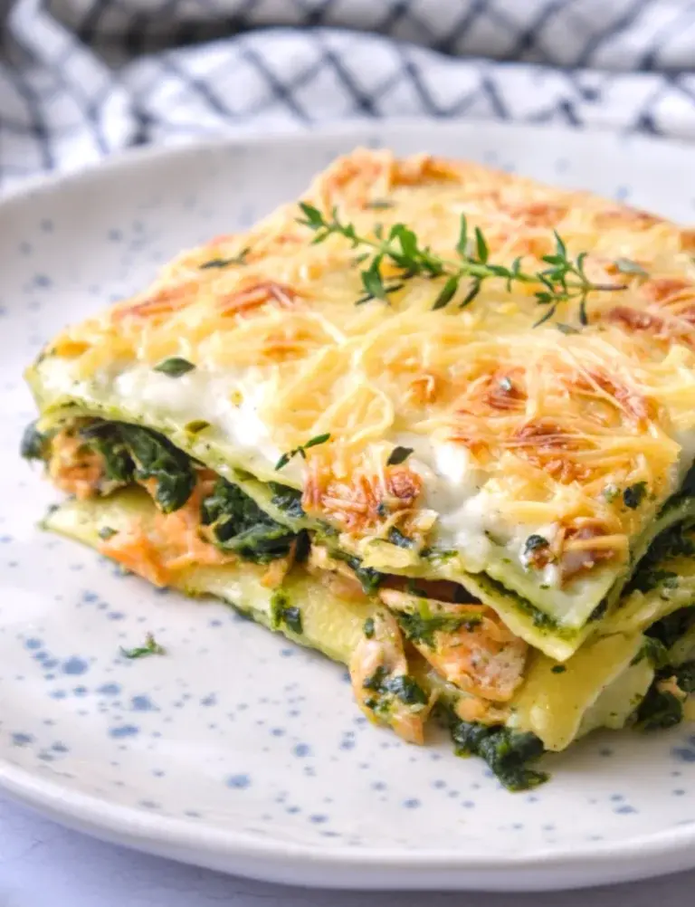 salmon lasagna recipe