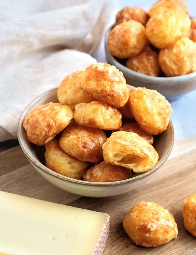 gougeres cheese puffs recipe
