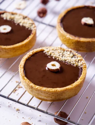 Salted Caramel Chocolate Tartlets recipe