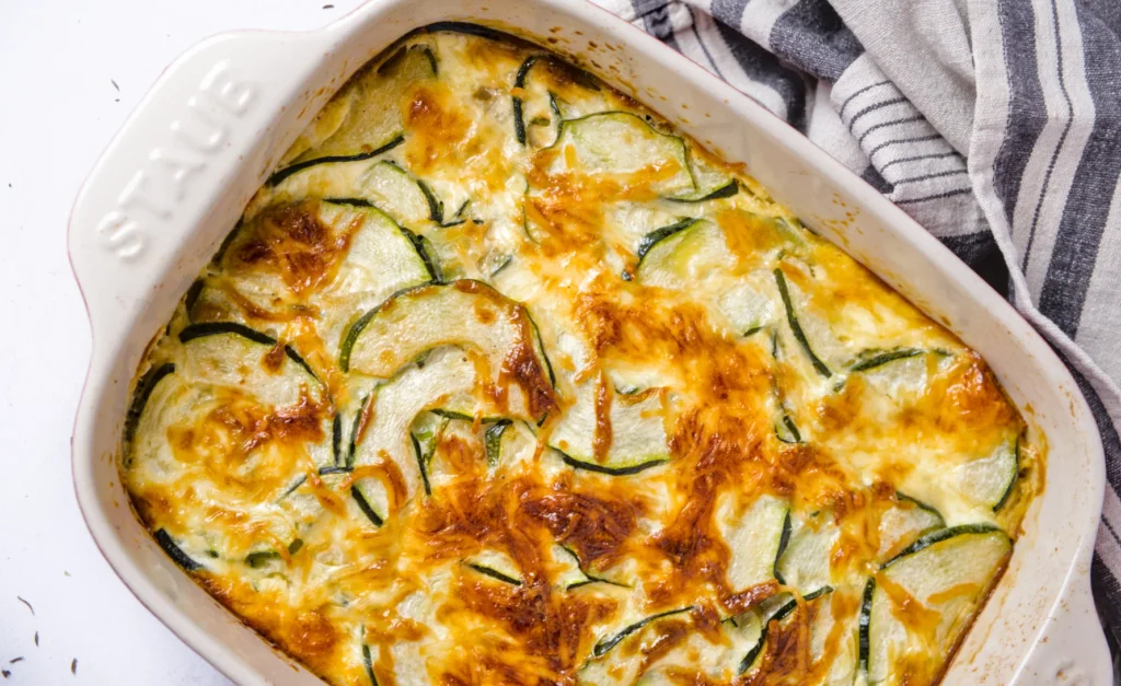 zucchini gratin 